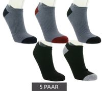 5 pairs of SOCKSWEAR cotton socks, sneaker socks, full terry socks NAN 7673818, black or multi-colored 5 pairs of SOCKSWEAR cotton socks, sneaker socks, full terry socks NAN 7673818, black or multi-colored