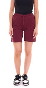 FLASHLIGHTS women's cotton shorts, short trousers, summer shorts 61553264 Bordeaux-red