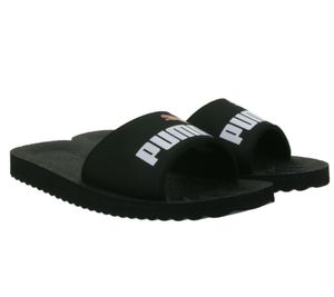 PUMA Purecat ciabatte da bagno per uomo e donna ciabatte estive con suola in EVA 360262 18 nero/rosso PUMA Purecat ciabatte da bagno per uomo e donna ciabatte estive con suola in EVA 360262 18 nero/rosso