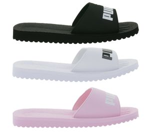 Zapatillas de baño PUMA Purecat para hombre y mujer, zapatillas de verano con suela de EVA 360262 negro, blanco o rosa