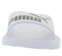 PUMA Purecat Bade-Latschen für Damen und Herren Sommer-Schlappen mit EVA-Sohle 360262 Schwarz, Weiß oder Rosa PUMA Purecat Bade-Latschen für Damen und Herren Sommer-Schlappen mit EVA-Sohle 360262 Schwarz, Weiß oder Rosa