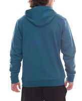 Kappa Dragonfly Sweat à capuche pour homme, pull à capuche tendance avec logo imprimé 710660 bleu pétrole