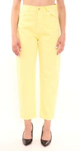 Jeans da donna LTB Shena, pantaloni 7/8 alla moda in stile 5 tasche, vestibilità ampia 81562566 giallo