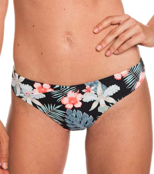 ROXY Beach Classics bas de bikini femme à imprimé floral all-over bas de bikini ERJX403683-KVJ8 noir
