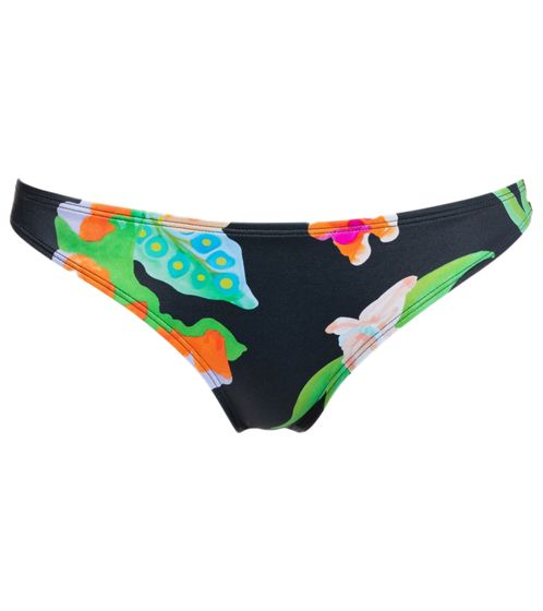 ROXY Rowley X Roxy Bas de bikini pour femme avec imprimé floral sur l'ensemble - Bas de bikini ERJX404218 KVJ3 Noir