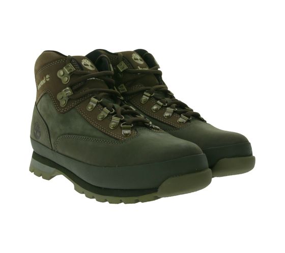 Timberland Euro Hiker Zapatos de senderismo impermeables para hombre Botas de trekking de caña media TB 0A5ZHH A58 Verde oscuro