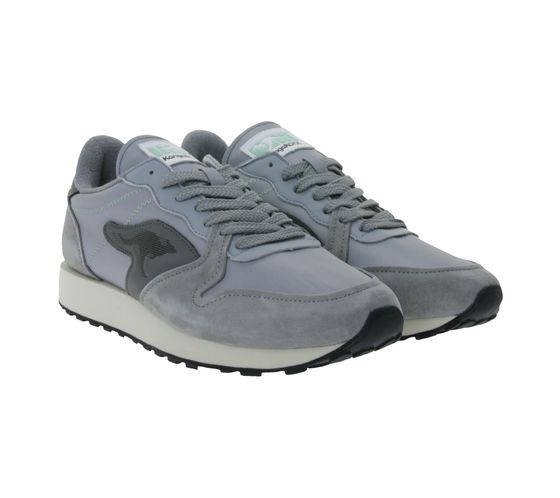 Zapatillas de ocio para hombre KangaROOS RALLY NEO CRAFT con contenido de ante, zapatos de uso diario 47299 000 2057 gris