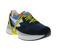 diadora N9000 Txs H Mesh Sneaker Made in Portugal mit Wildleder-Overlays 201.174817 01 65096 Blau/Weiß/Gelb