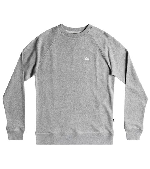 Felpa da uomo Quiksilver Essentials, pullover girocollo alla moda, maglione in cotone EQYFT04647 SJSH grigio