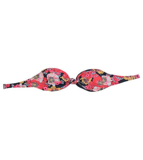 BILLABONG S.S Top bikini da donna annodato con top a fascia con motivo floreale W3ST05 4709 Colorato
