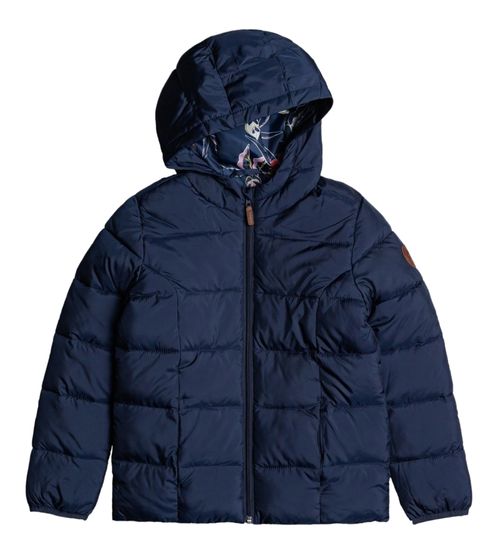 ROXY Day Dreaming 2022 children's quilted jacket for girls stylish puffer jacket with hood ERGJK03096 BSP0 blue