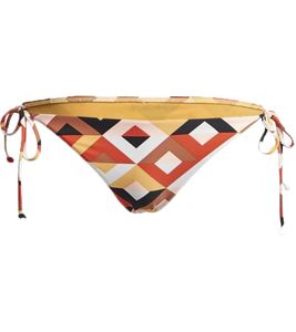 Costume da bagno bikini da donna BILLABONG S.S Tie Side Tropic con allacciatura laterale e stampa all-over S3SB06 602 Colorato