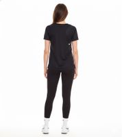 T-shirt da donna NIKE Dri-FIT Race maglietta fitness a maniche corte camicia sportiva ariosa DD5927 010 nero