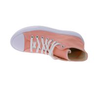 Converse Chuck Taylor All Star Move Damen High Top Sneaker aus Canvas in Apricot oder Rosa Converse Chuck Taylor All Star Move Damen High Top Sneaker aus Canvas in Apricot oder Rosa