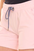 Pantalón corto de mujer DELMAO con bolsillos laterales azul/blanco, rosa/blanco o simplemente rosa