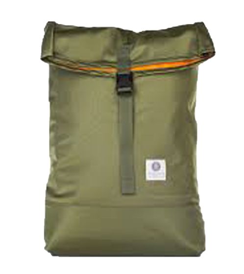 RIDGEBAKE Postal 2 Rucksack Rolltop-Rucksack mit Laptopfach Tages-Tasche 10 Liter 1-160-OLV-NY Olivgrün