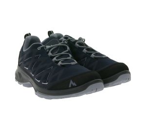 McKinley zapatos de exterior para mujer, robustos zapatos de senderismo bajos Tofane AQX W azul oscuro/negro