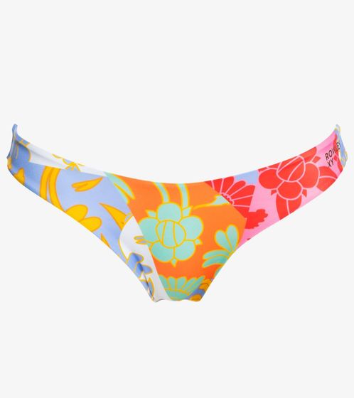 ROXY Rowley Braguita de bikini de mujer Roxy con braguita de bikini con estampado floral integral ERJX404217 WBB8 Multicolor