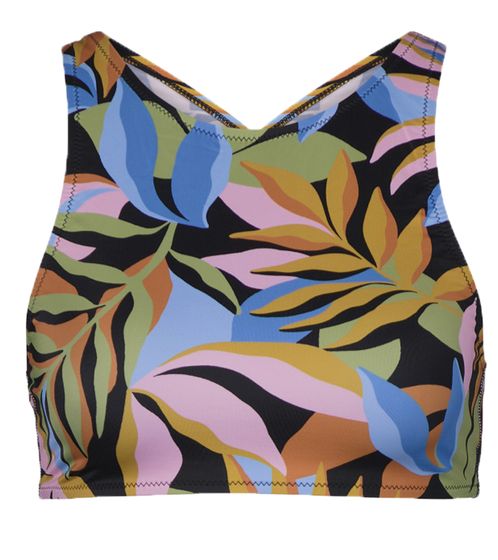 BILLABONG A-Div Top bikini da donna con stampa floreale tropicale Top costumi da bagno C3ST36BIP2-1220 Multicolore