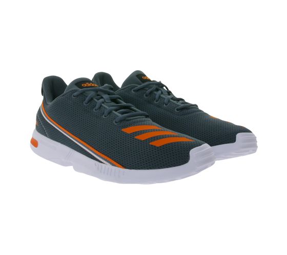 Zapatillas adidas WIDEWALK M para hombre, zapatillas deportivas para correr con diseño de 3 rayas GB2356 gris/naranja
