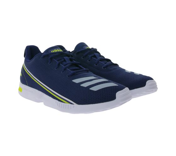 Zapatillas adidas WIDEWALK M para hombre, zapatillas deportivas para correr con diseño de 3 rayas GB2355 azul/amarillo