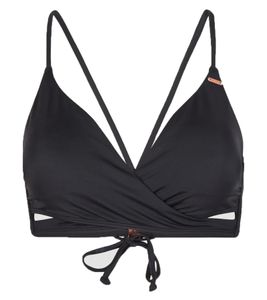 O´NEILL Baay Mix top de bikini de mujer con tirantes traje de baño bikini de natación 0A8508 9010 negro