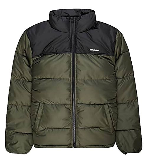 Element Alder Arctic Fundamental men's quilted jacket winter jacket F1JKE6 1366 black/green