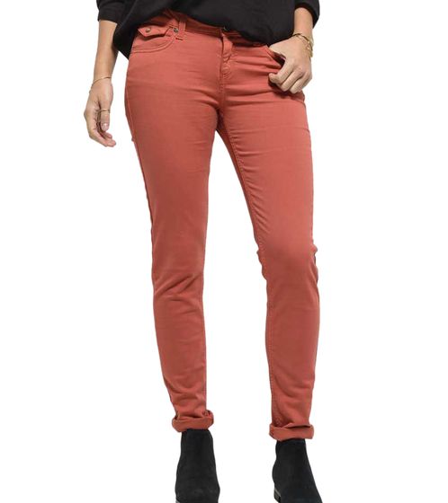 OXBOW Banlea Damen Stretch-Jeans im 5-Pocket-Style Denim-Hose OXV915222 Orange