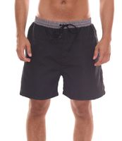 urban ace men's swim shorts, quick-drying swim shorts with drawstring without inner briefs, blue, black/red or black/gray urban ace men's swim shorts, quick-drying swim shorts with drawstring without inner briefs, blue, black/red or black/gray