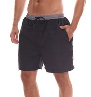 urban ace men's swim shorts, quick-drying swim shorts with drawstring without inner briefs, blue, black/red or black/gray urban ace men's swim shorts, quick-drying swim shorts with drawstring without inner briefs, blue, black/red or black/gray
