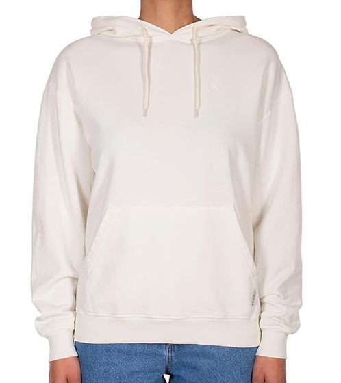 iriedaily Flagli Hoodie women's hooded sweater cotton sweater with hood 262B380-707 off-white