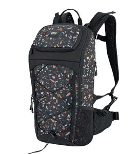 Picture Organic Clothing Atlant backpack sustainable and vegan leisure backpack BP137P A Terrazo Black/Colorful