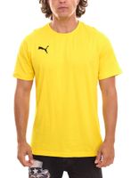 Confezione da 2 T-shirt da uomo casual PUMA TeamGoal 23 con logo ricamato Maglia in cotone Calcio 656578 Grigio, Giallo o Verde Confezione da 2 T-shirt da uomo casual PUMA TeamGoal 23 con logo ricamato Maglia in cotone Calcio 656578 Grigio, Giallo o Verde