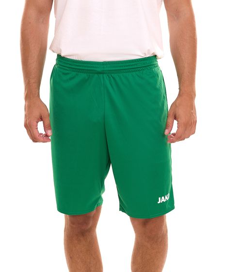 Pantalón corto de entrenamiento JAKO Manchester 2.0, pantalón corto deportivo para hombre sin calzoncillo interior fitness 4400 06 verde