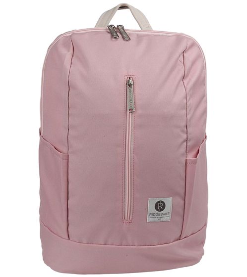 RIDGEBAKE Mochila pequeña Vert con compartimento delantero Bolsa de día 14 litros 1-178-ROS Rosa