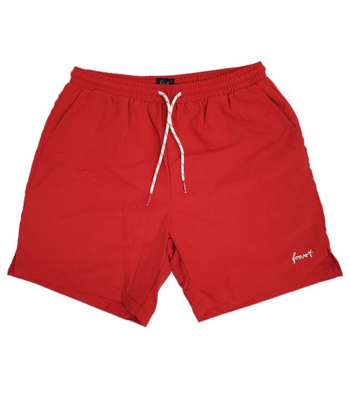 forvert Rinca men's swim shorts, board shorts made of quick-drying material, shorts, swimming shorts 551906 red