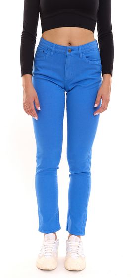 s.Oliver pantalones vaqueros pantalones vaqueros de mujer vaqueros slim fit pantalones de algodón de talle medio 12772153 azul