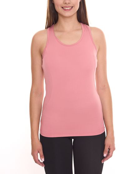 OXIDE Camiseta deportiva para mujer, camiseta para correr, camiseta deportiva, camiseta de verano, camiseta sin mangas, equipamiento deportivo 7450182 rosa salmón