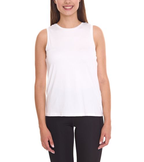 OXIDE top sportivo da donna canotta estiva canotta attrezzatura sportiva 7450184 bianco