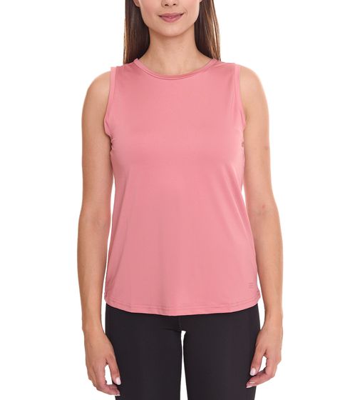 OXIDE Camiseta deportiva para mujer Camiseta de verano elegante camiseta sin mangas equipamiento deportivo 7450184 rosa salmón