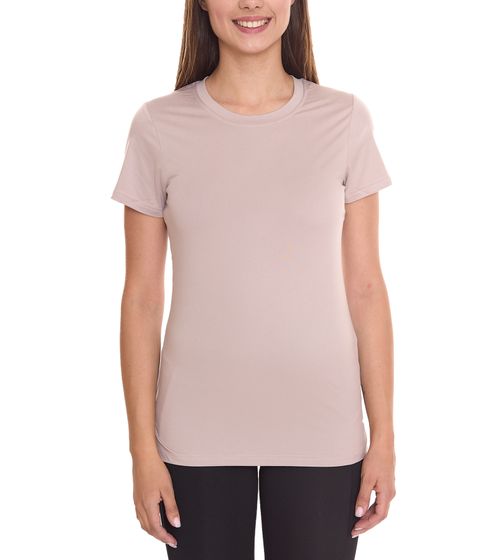 OXIDE XCO Running Damen T-Shirt mit X-Cool Funktions-Shirt Sport-Shirt 7450183 Beige/Grau