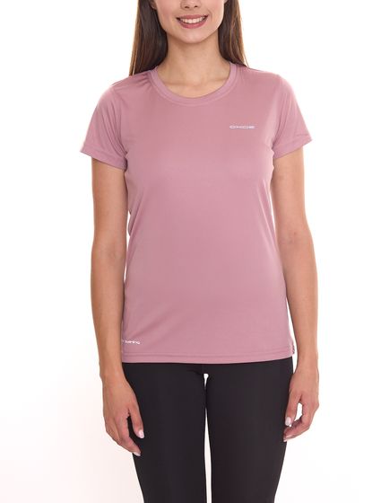 Camiseta de mujer OXIDE XCO Training con camiseta funcional X-Cool con logo en el pecho 7455020 rosa viejo