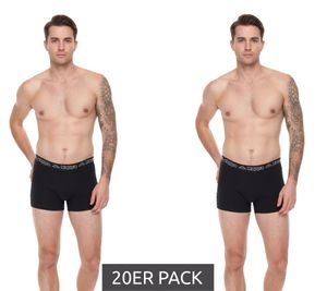20er Pack Kappa Herren Boxershorts stylische Unterhosen Sparpack 351K1JW AEB Schwarz/Weiß 20er Pack Kappa Herren Boxershorts stylische Unterhosen Sparpack 351K1JW AEB Schwarz/Weiß