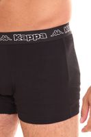 Lot de 20 boxers Kappa pour homme, sous-vêtements élégants, lot économique 351K1JW AEB Noir/Blanc