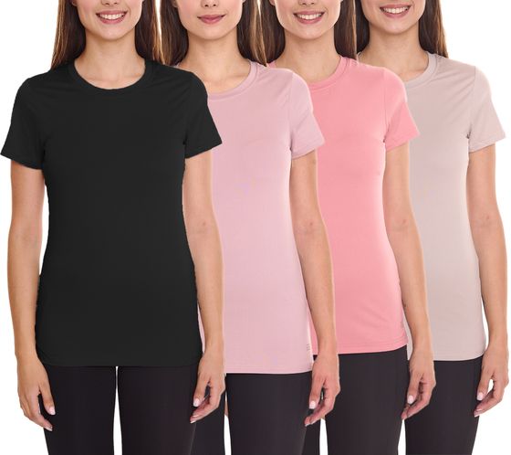 T-shirt da donna OXIDE XCO Running con maglietta sportiva X-Cool funzionale 7450183 nero, rosa antico, beige o rosa salmone