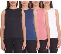 OXIDE canottiera sportiva da donna canottiera estiva attrezzatura sportiva 7450184 bianco, rosa, blu o nero