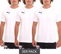 3er Pack Puma TeamGOAL 23 Casual Herren Baumwoll-Shirt mit Logo-Stickerei schlichtes T-Shirt 656578 Sport- und Freizeit-Shirt  3er Pack Puma TeamGOAL 23 Casual Herren Baumwoll-Shirt mit Logo-Stickerei schlichtes T-Shirt 656578 Sport- und Freizeit-Shirt