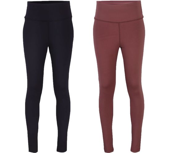 OXIDE Training leggings fitness da donna, comodi pantaloni sportivi con X-Cool 7421183 rosa antico o nero