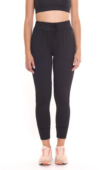 OXIDE Pantalón jogging mujer Training, cómodo pantalón deportivo con bolsillos laterales 7420185 negro