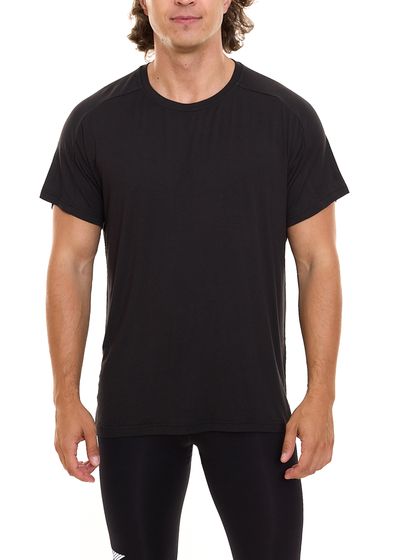 OXIDE Training men's sports shirt T-shirt with round neck sports equipment 7351086 black